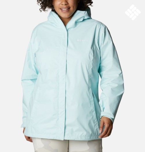 Columbia Arcadia II Jakke Dame Turkis | Plus Size 16847Z